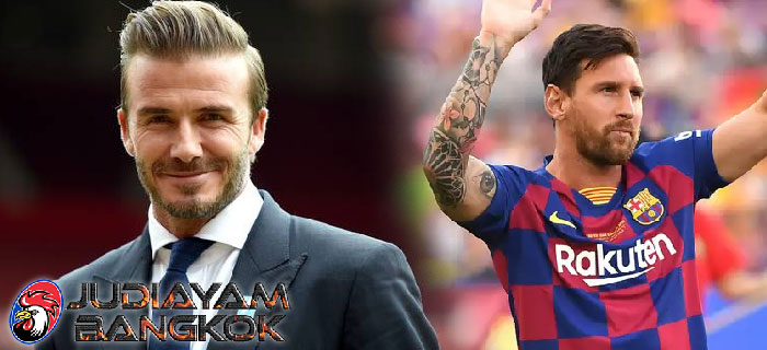 Rayuan Beckham Kepada Messi